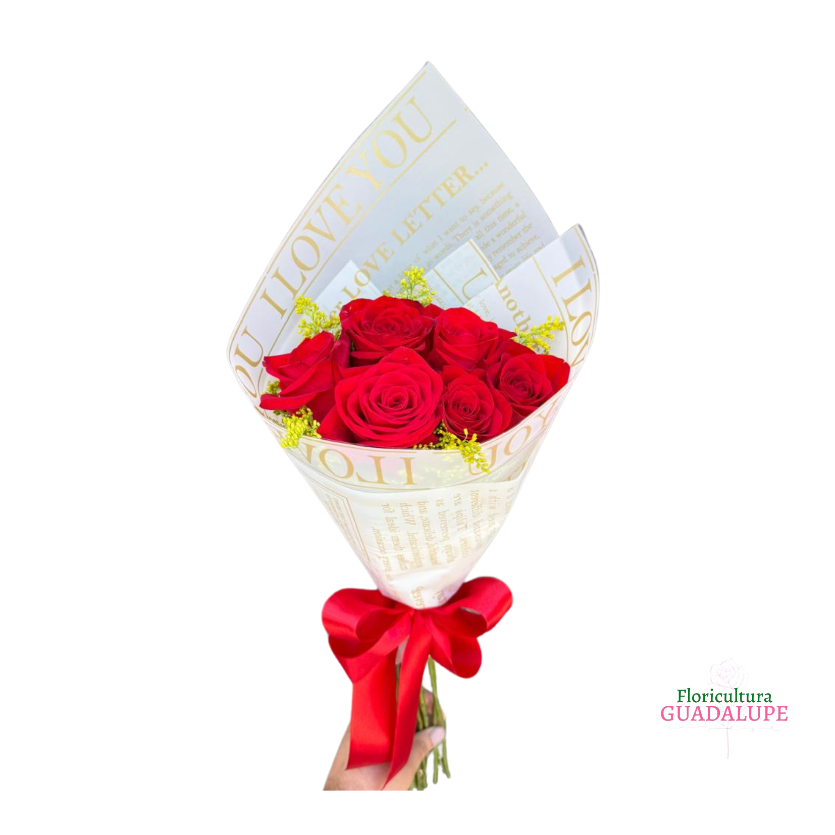 Combo de 6 Rosas Vermelhas 