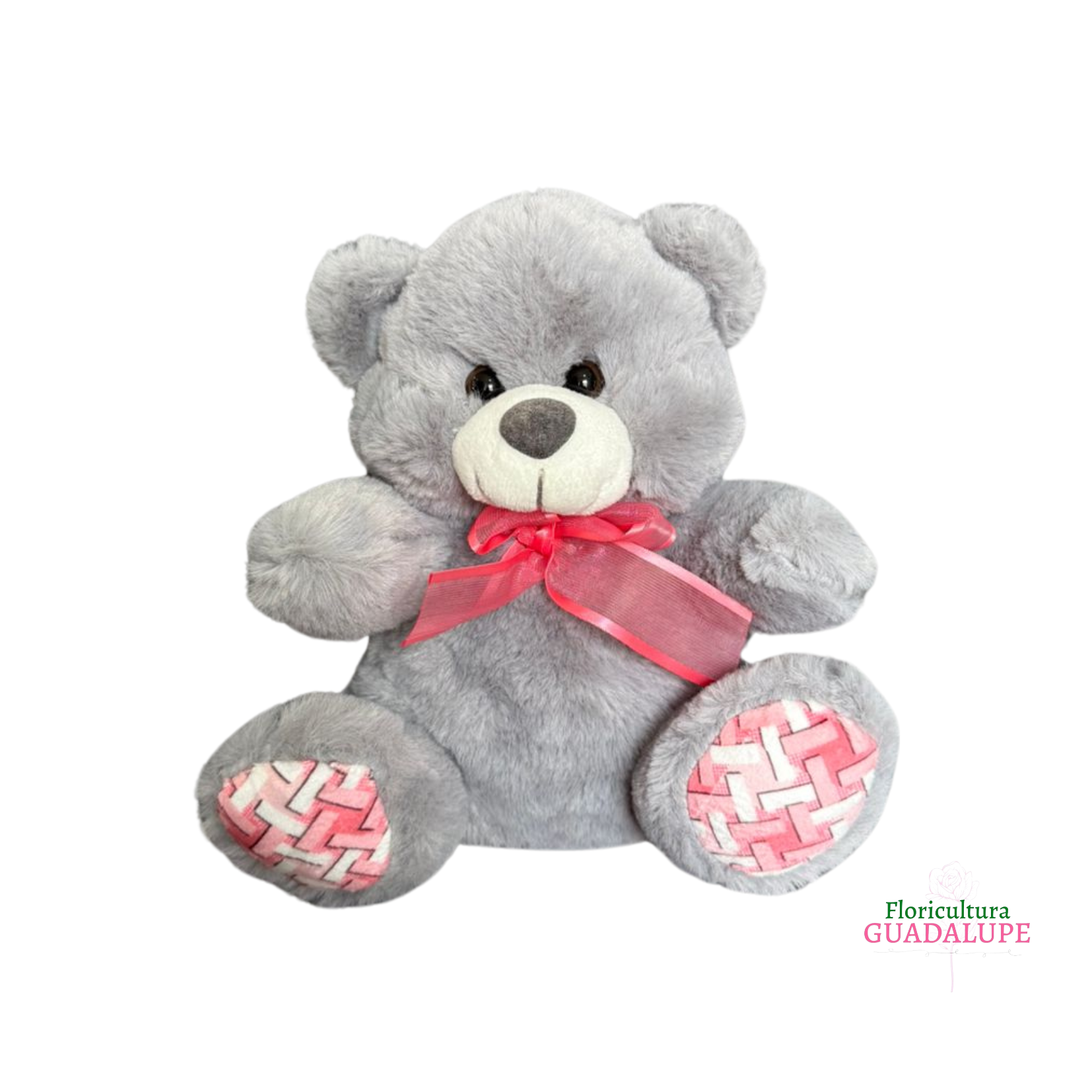 Pel�cia Ursinho Cinza P