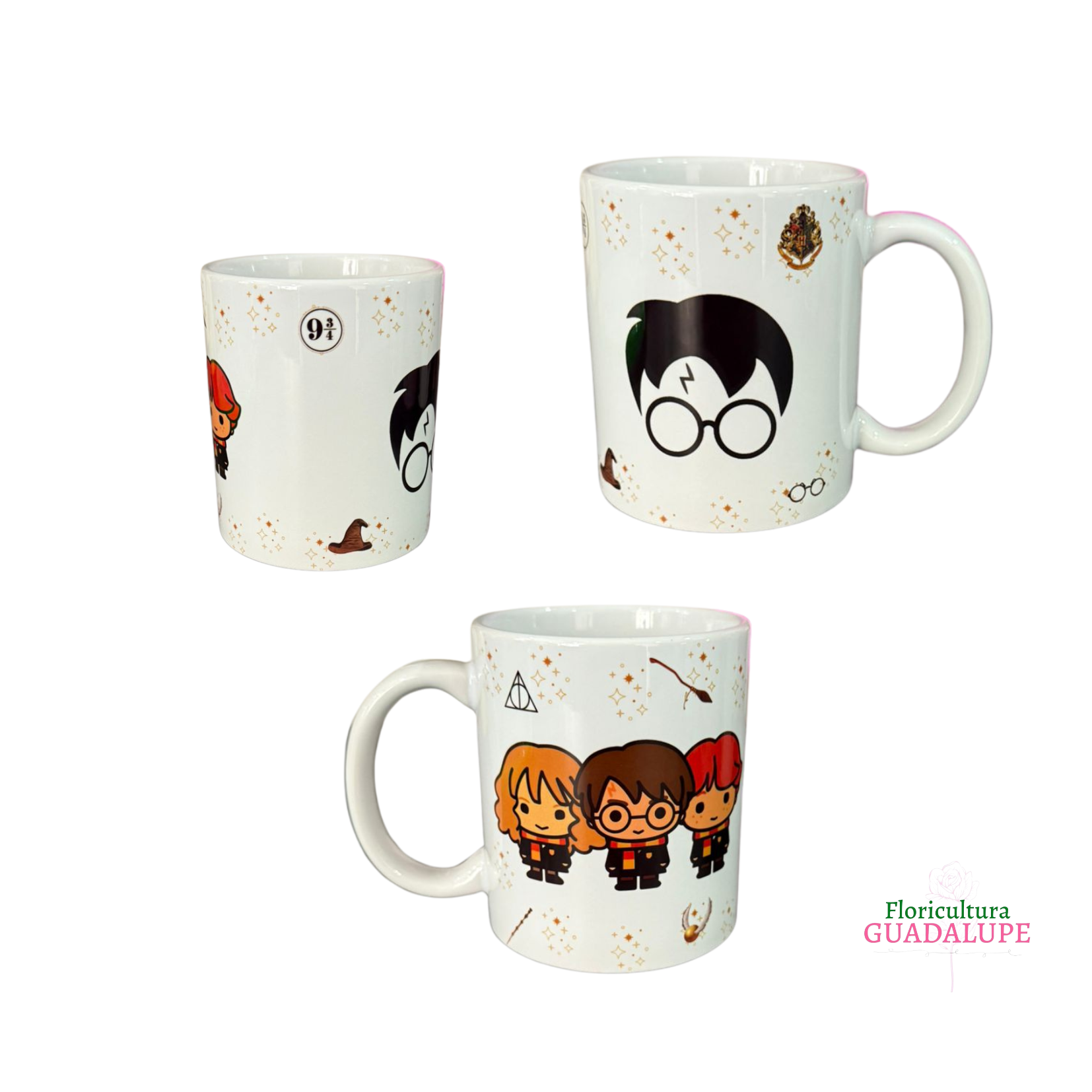 Caneca de Personagens - Harry Potter