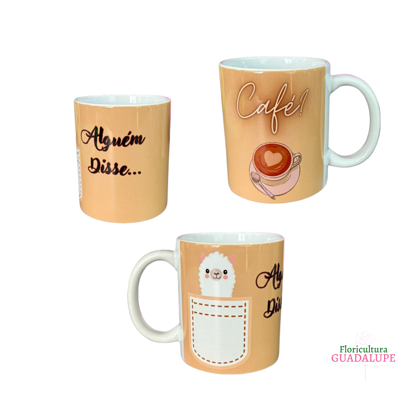 Caneca Tem�tica - Algu�m Disse Caf�?