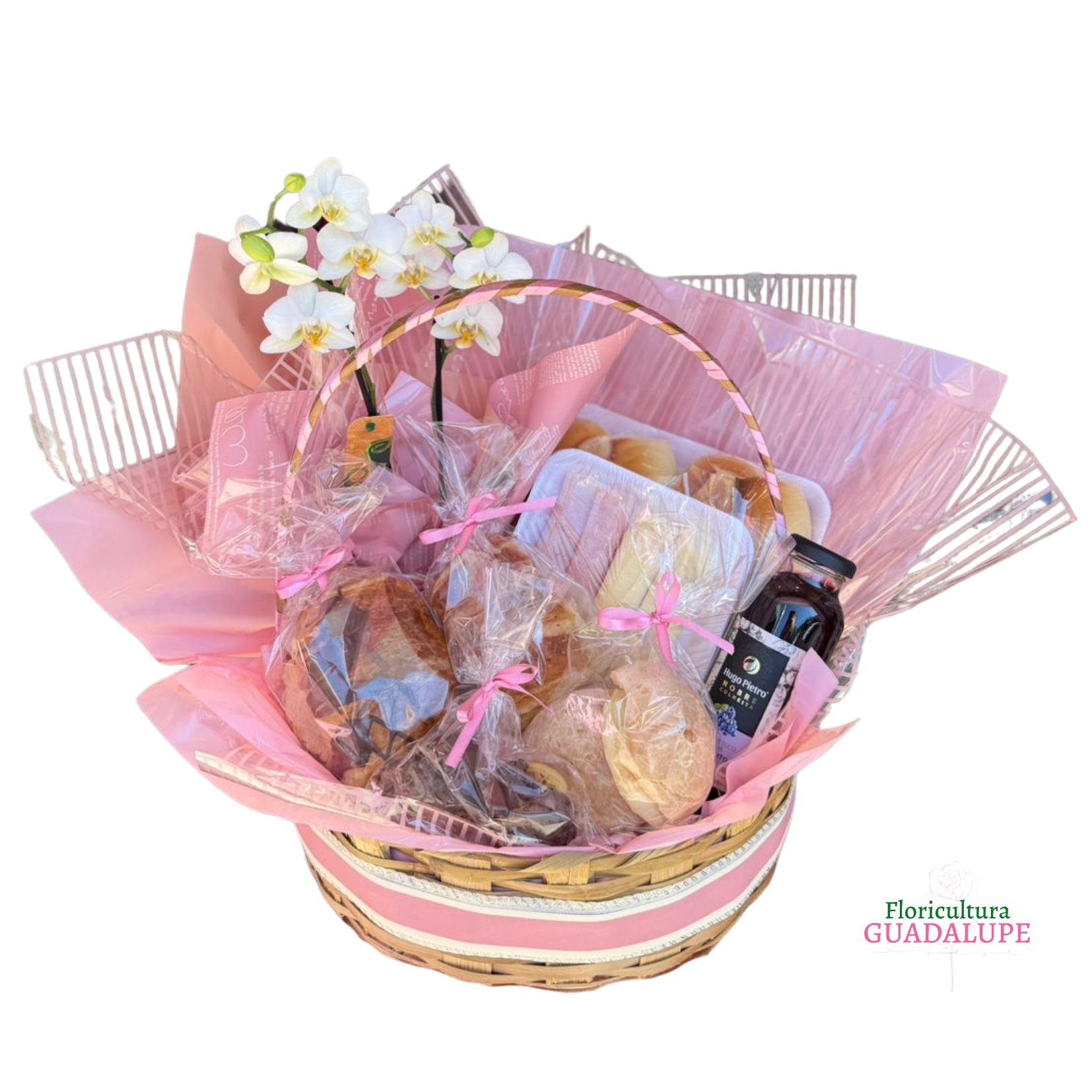 Cesta de Caf� da Manh� - Flower Edition