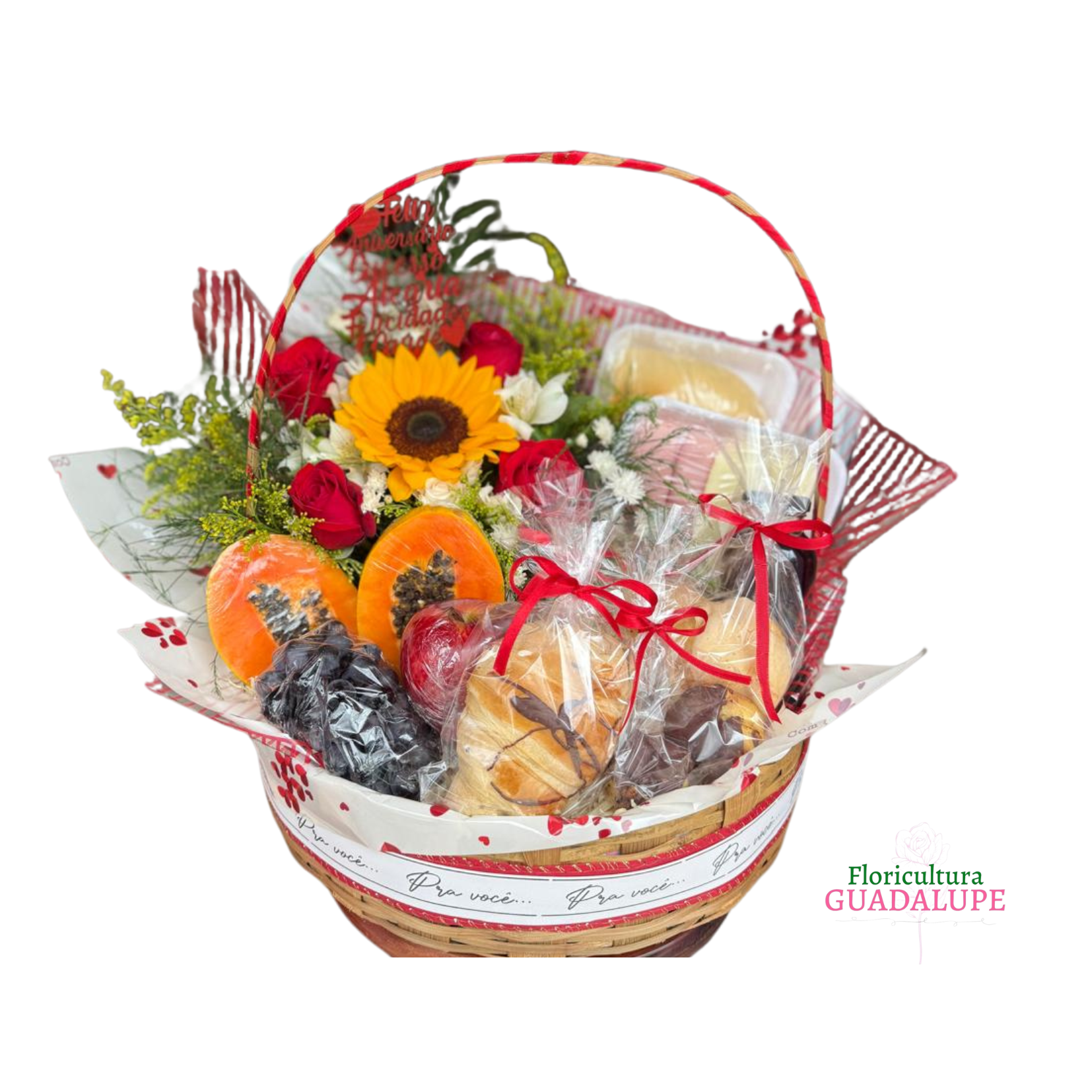 Cesta Caf� da Manh� - Fruit Edition