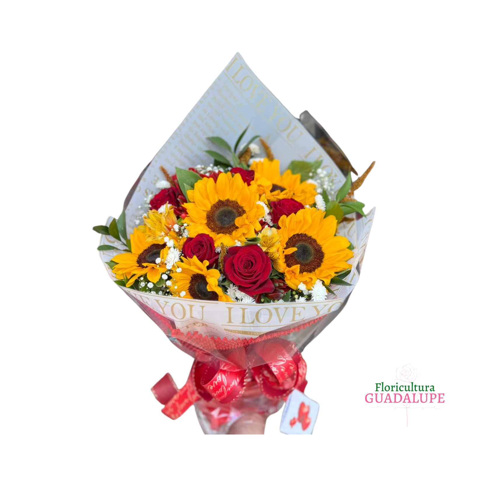 Buqu� 5 Girass�is e 5 Rosas - Classic Edition