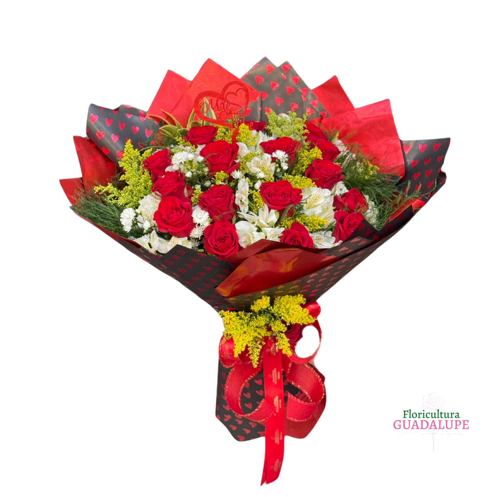 Buqu� de 16 Rosas - Elegance