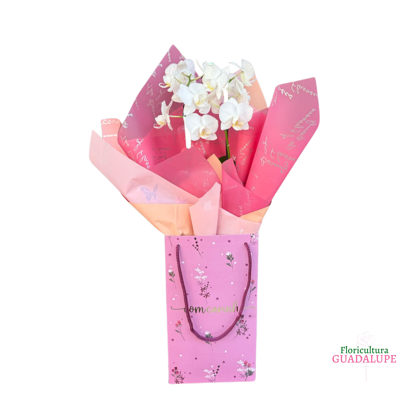 Bag Flower Orqu�dea  - Amor Sem Fim
