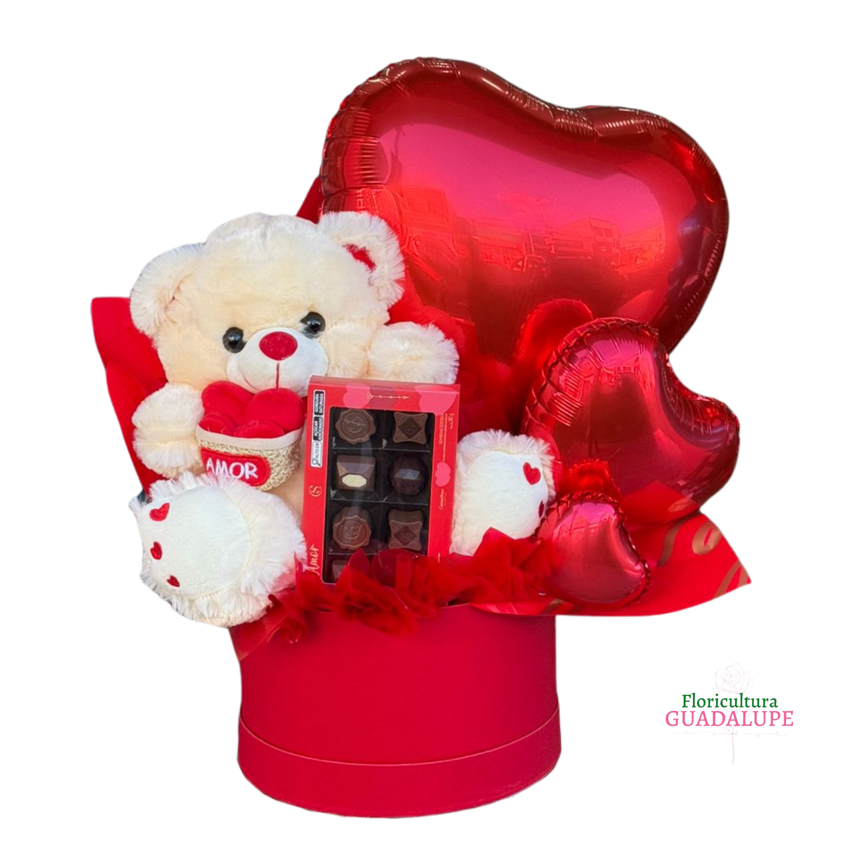 Box Luxo Red - Love Edt