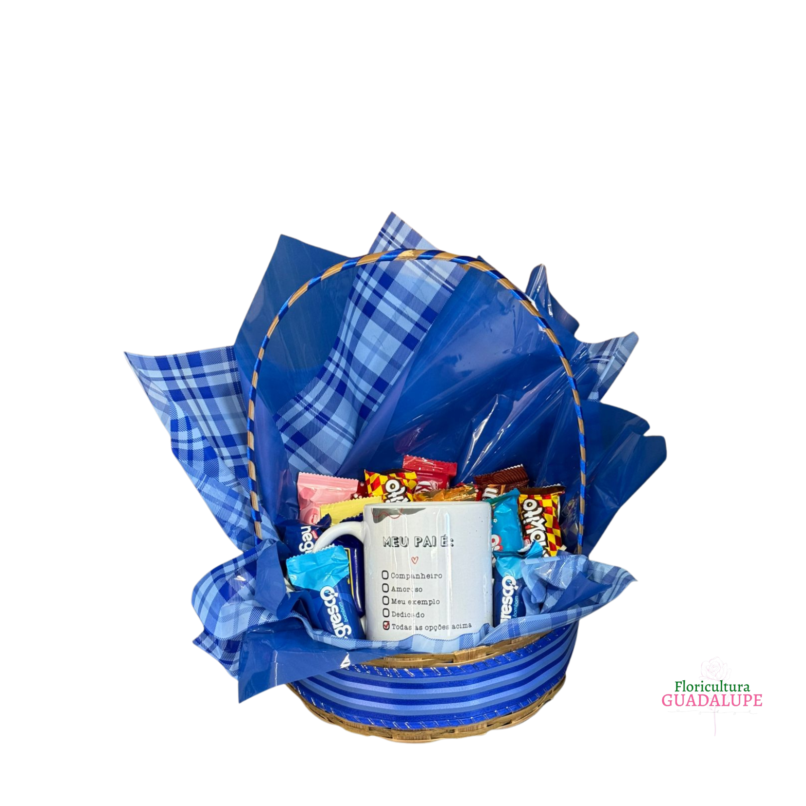 Mini Cesta com Caneca - Papai