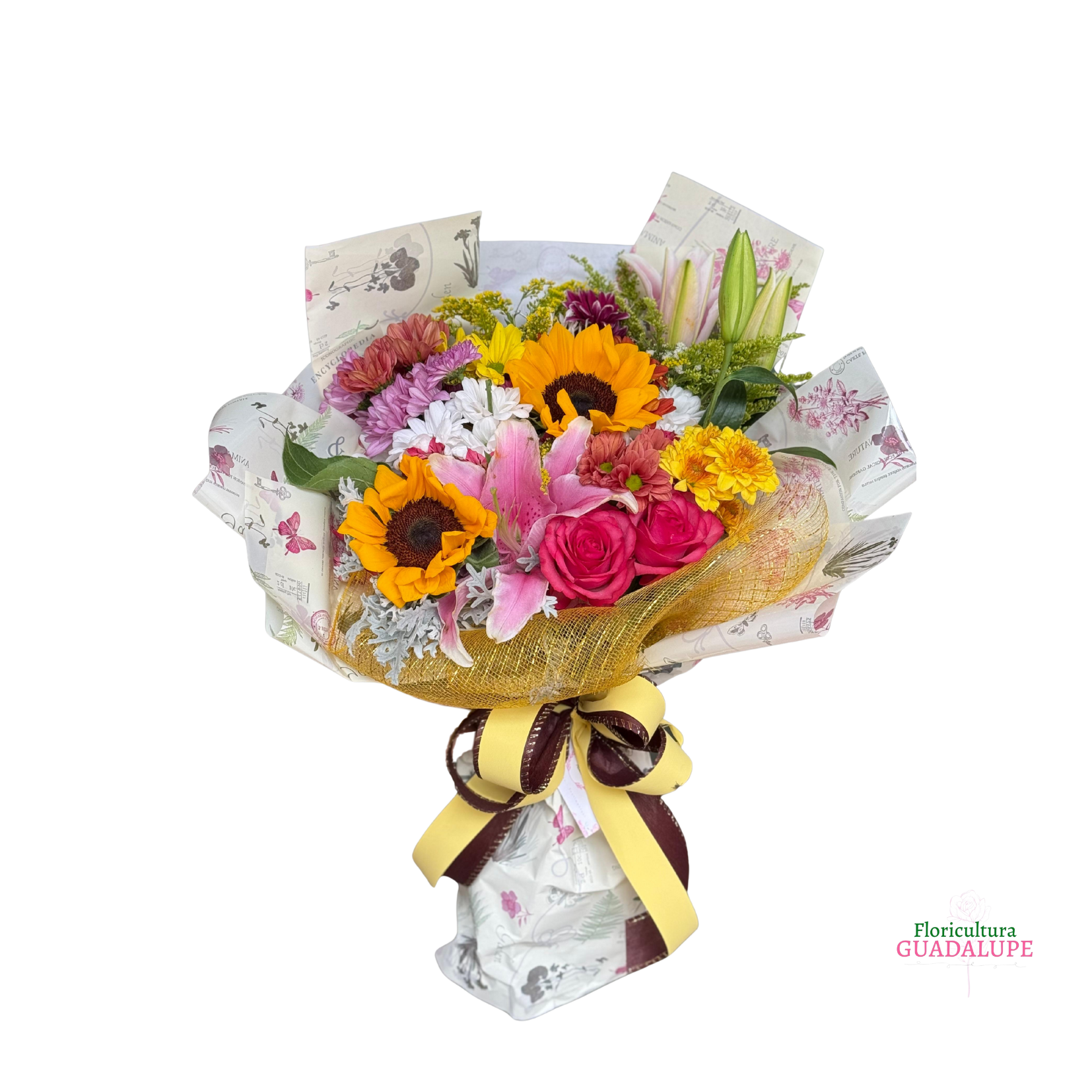 Buqu� de Flores do Campo - Sunshine