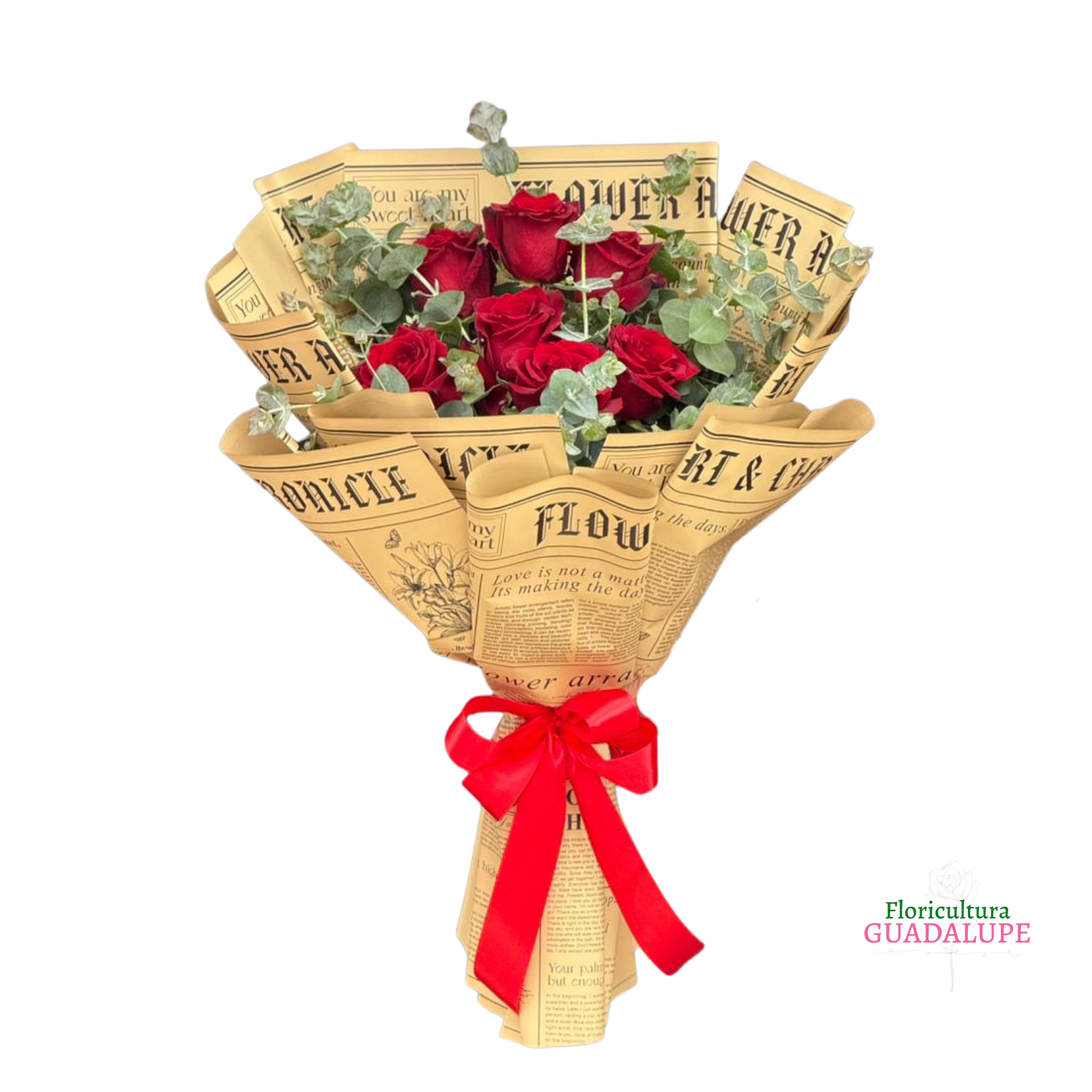 Buqu� Coreano Classic - 7 Rosas