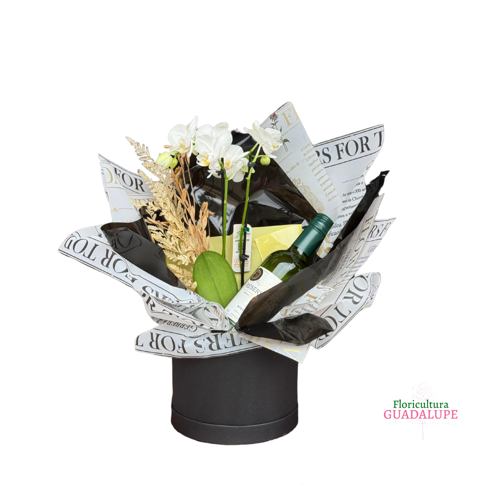 Mini Box Vinho - White Edition